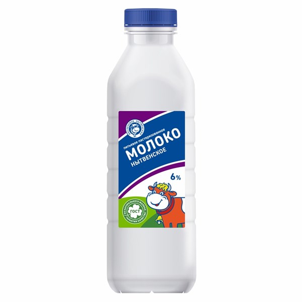 Молоко 6 % бутылка 0,8 л 10221 - фото 506