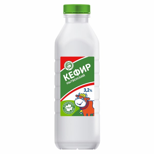 Кефир 3,2 % бутылка 0,8 кг 10274 - фото 537