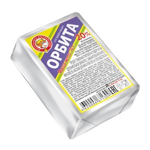 Продукт сырный плавленый ломтевой "Орбита", ТМ МЗН, 70г. 10203