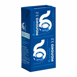 Молоко 3,2 % питьевое УПТ 1 л 10301