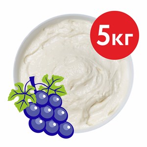 Масса творожная с изюмом 4,5 % весовая (пакет 5 кг) 11779